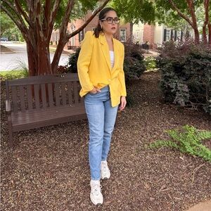 Talbots Vintage Yellow Blazer